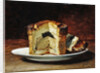 Still life of pie, 1884 by Guillaume Romain Fouace