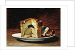 Still life of pie, 1884 by Guillaume Romain Fouace