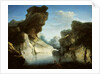 Fishermen close to a lake by Antoine Lebel