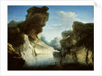 Fishermen close to a lake by Antoine Lebel