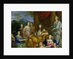 The Family of Louis XIV 1670 by Jean Nocret