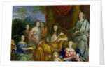 The Family of Louis XIV 1670 by Jean Nocret