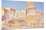 The Acropolis at Athens, 1844 by Gustave Bougerel
