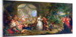 Roland is told of Angelique's Infidelity by the Shepherds by Charles Antoine Coypel