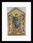 The Virgin and Child in Majesty surrounded by Six Angels, c.1270 by Giovanni Cimabue