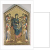 The Virgin and Child in Majesty surrounded by Six Angels, c.1270 by Giovanni Cimabue