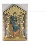 The Virgin and Child in Majesty surrounded by Six Angels, c.1270 by Giovanni Cimabue