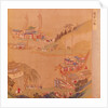 The Second Sui Emperor, Yangdi with his fleet of sailing craft by School Chinese