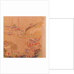 The Second Sui Emperor, Yangdi with his fleet of sailing craft by School Chinese