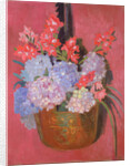 Copper cauldron with hydrangeas, 1916 by Maurice Denis