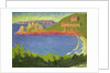 Evening high tide at Trestrignel, c.1910 by Maurice Denis
