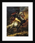 Sketch of an Officer of the Hussars, 1814 by Theodore Gericault