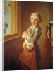 The Little Violinist by Nicolas-Bernard (attr.to) Lepicie