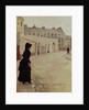 Waiting, Rue de Chateaubriand, Paris by Jean Beraud