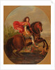 Equestrian portrait of Louis XIV by Jean-Baptiste Martin
