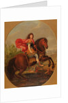 Equestrian portrait of Louis XIV by Jean-Baptiste Martin