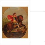 Equestrian portrait of Louis XIV by Jean-Baptiste Martin