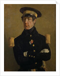 Pierre Claude Aimable Gachot, Naval Lieutenant, c. 1845 by Jean-Francois Millet
