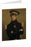 Pierre Claude Aimable Gachot, Naval Lieutenant, c. 1845 by Jean-Francois Millet