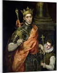 St. Louis and his Page, c.1585-90 by El Greco