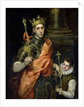 St. Louis and his Page, c.1585-90 by El Greco