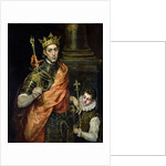 St. Louis and his Page, c.1585-90 by El Greco