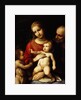 The Virgin and Child surrounded by St John the Baptist and St Joseph, 1517 by (c.1489-1534) Correggio