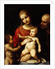 The Virgin and Child surrounded by St John the Baptist and St Joseph, 1517 by (c.1489-1534) Correggio