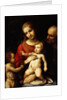 The Virgin and Child surrounded by St John the Baptist and St Joseph, 1517 by (c.1489-1534) Correggio