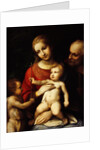 The Virgin and Child surrounded by St John the Baptist and St Joseph, 1517 by (c.1489-1534) Correggio