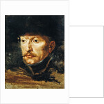 Head of a horseman, c.1812 by Theodore Gericault