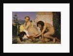 Young Greeks Encouraging Cocks to Fight, 1846 by Jean Leon Gerome