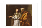 St. Peter Delivered by an Angel by Filippo Vitale