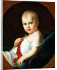 Portrait of Napoleon, Imperial Prince and King of Rome, 1815 by Francois Pascal Simon Baron Gerard