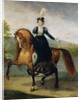 Equestrian portrait of Catherine de Wurtemberg by Antoine Jean Gros