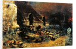 The Chouans defending their dead, 1902 by Georges Clairin
