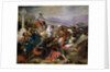 The Battle of Poitiers, 25th October 732, won by Charles Martel 1837 by Charles Auguste Steuben