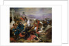 The Battle of Poitiers, 25th October 732, won by Charles Martel 1837 by Charles Auguste Steuben