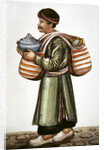 The ceramic merchant by Persian School