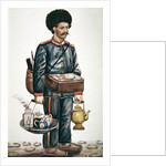 The travelling tea merchant by Persian School