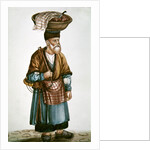 The street vendor by Persian School