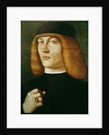 Portrait of a young man by Gentile Bellini
