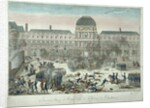 Chateau des Tuileries, 10th August 1792 by G. (after) Texier