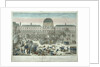 Chateau des Tuileries, 10th August 1792 by G. (after) Texier