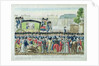 Return of the French Royal Family to Paris on the 25th June 1791 by French School