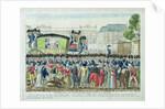 Return of the French Royal Family to Paris on the 25th June 1791 by French School