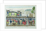 Return of the French Royal Family to Paris on the 25th June 1791 by French School