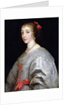 Henrietta-Maria of France by Anthony van (after) Dyck