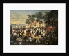 A fete at Saint-Cloud c.1860 by Edouard Vaumort