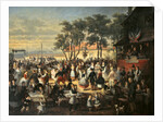 A fete at Saint-Cloud c.1860 by Edouard Vaumort